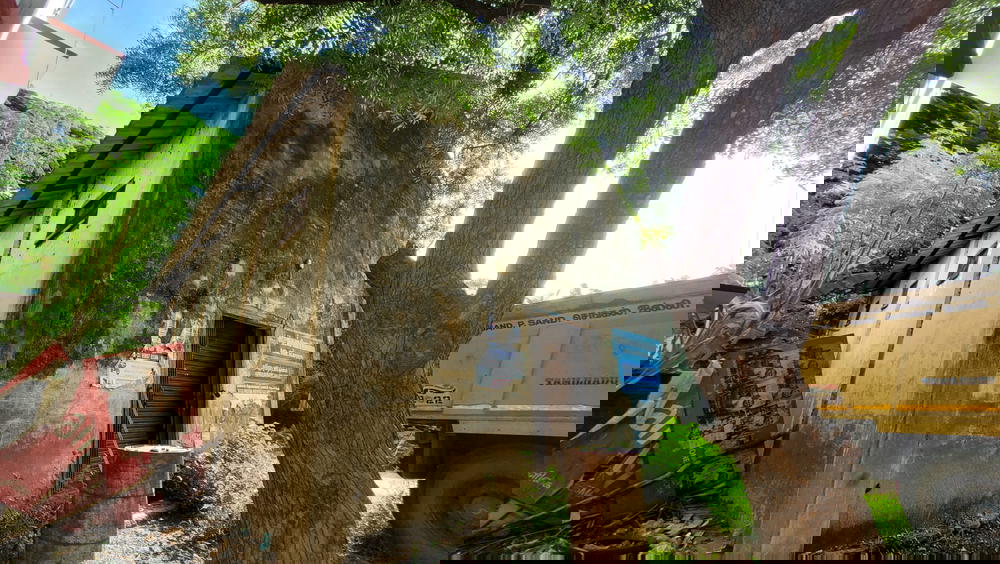 Old Ration Store building