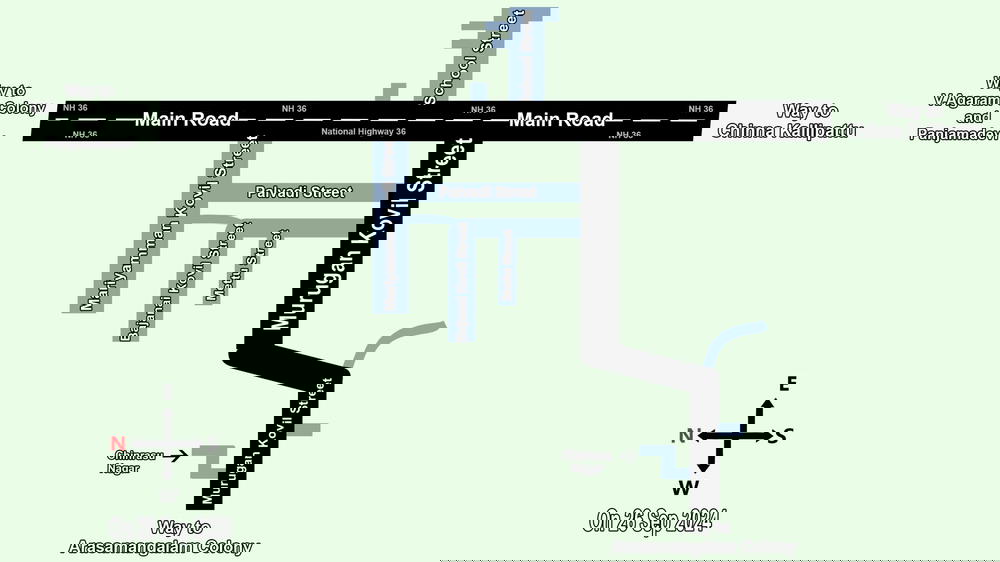 Aanaikoundan Kuchipalayam Roadmap