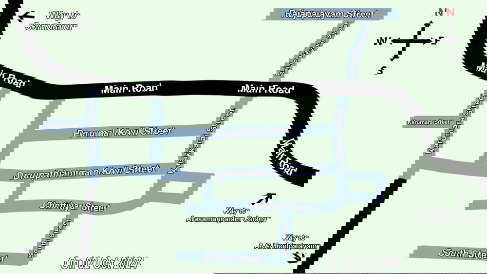 Arasamangalam Roadmap